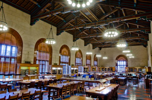 Battle Hall Library Reading Room